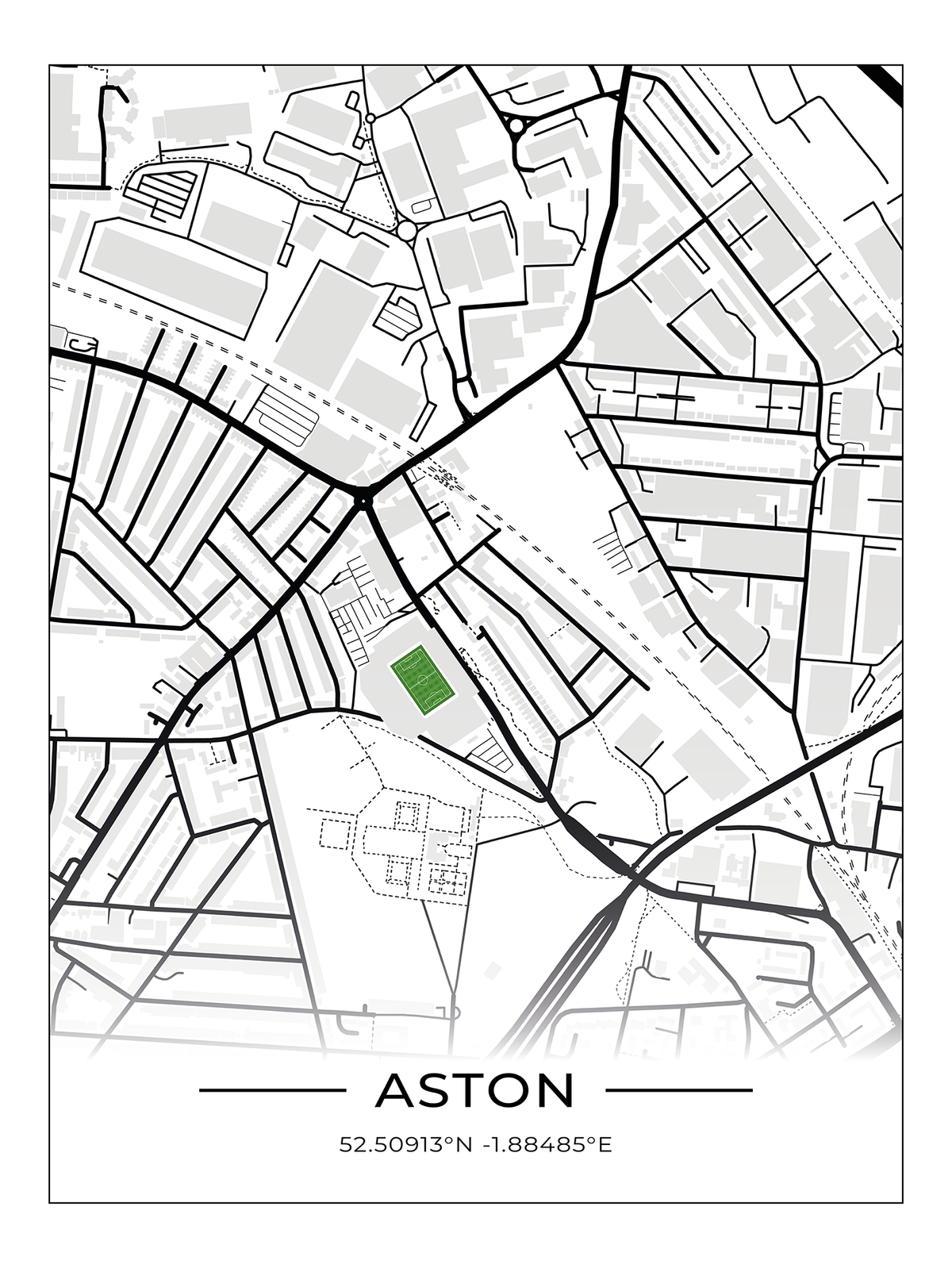 Stadion Poster Aston