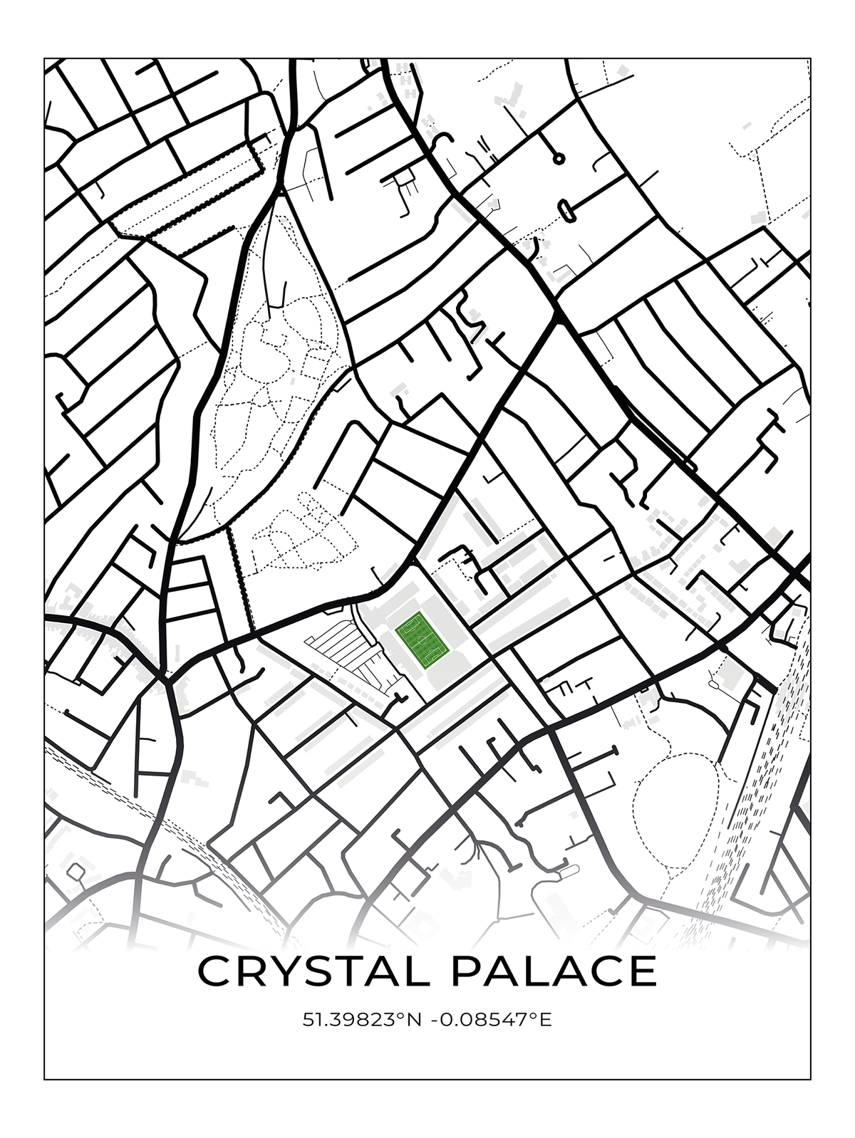 Stadion Poster Crystal Palace