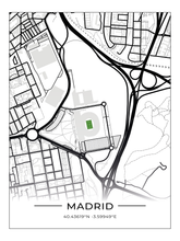 Stadion Poster Madrid - Wanda Metropolitano